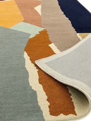 Asiatic Rugs Multi Reef Wool Abstract Rug - Image 5 of 5