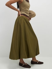 River Island Bubble Hem Midi Sukně - Obrázek 3 z 4