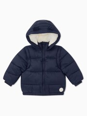 Mori Blue Recycled Waterproof Padded 3-in-1 Coat - Image 1 of 4