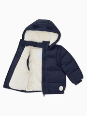 Mori Blue Recycled Waterproof Padded 3-in-1 Coat - Image 4 of 4