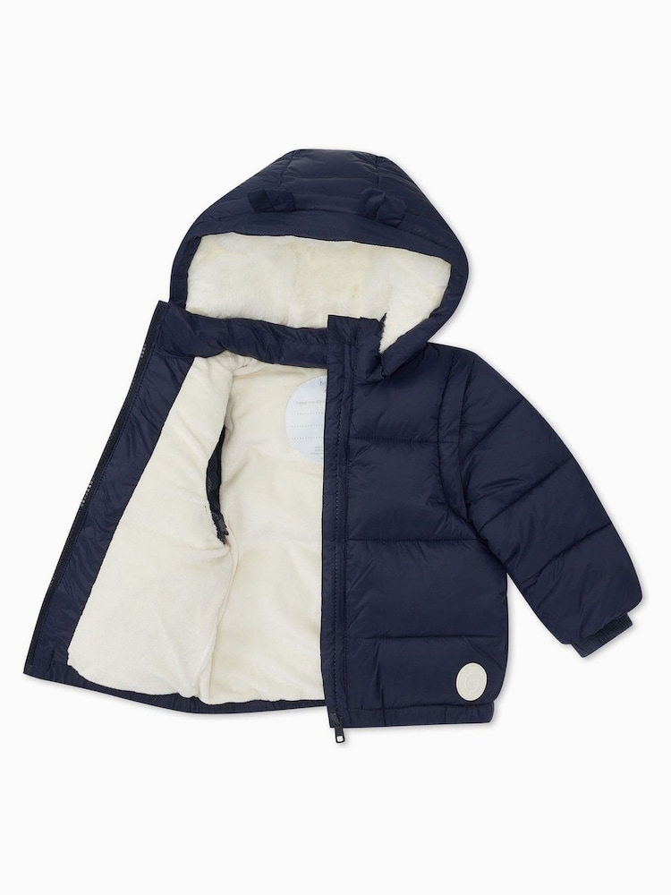 Mori Blue Recycled Waterproof Padded 3-in-1 Coat - Image 4 of 4
