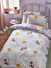 Disney Wish Purple Reversible 100% Cotton Duvet Cover and Pillowcase Set - Image 2 of 9