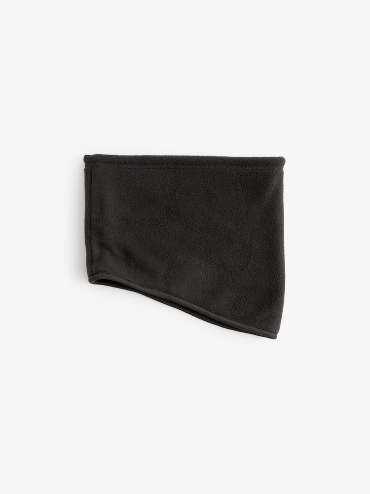 Black Fleece Snood (3-16yrs) - Image 2 of 2 Black Fleece Snood (3-16yrs) - Image 2 of 2