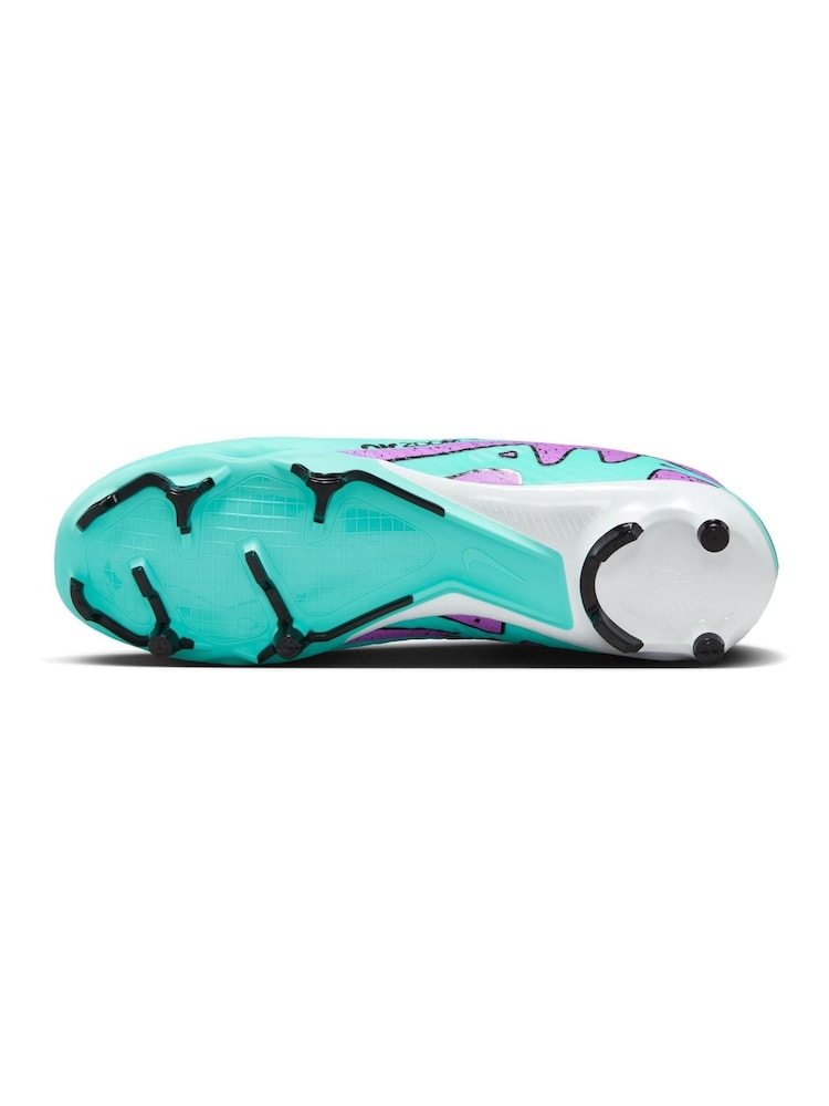 Verde - Nike adulți Zoom Mercurial Vapor 15 Academy Firm Ground Football Cizme - Image 6 of 11