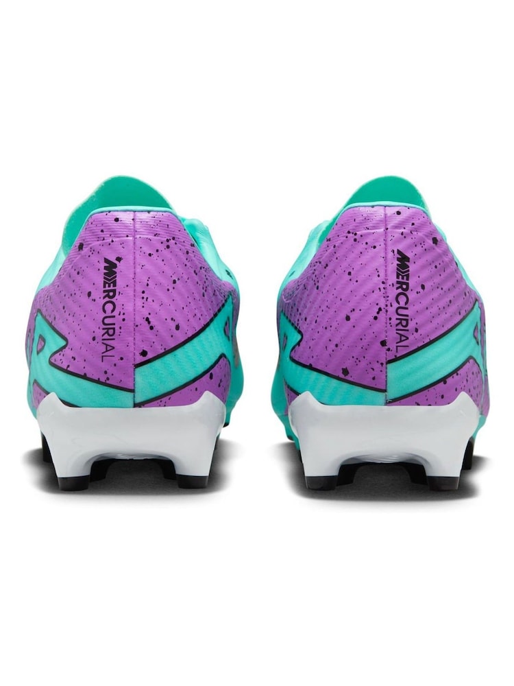 Verde - Nike adulți Zoom Mercurial Vapor 15 Academy Firm Ground Football Cizme - Image 8 of 11