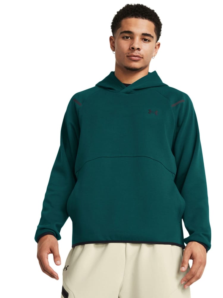 Under Armour Teal Blue Unstoppable Fleece Hoodie - Image 1 of 6