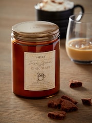 Brown Irish Hot Chocolate Scented Jar Candle - Image 2 of 4