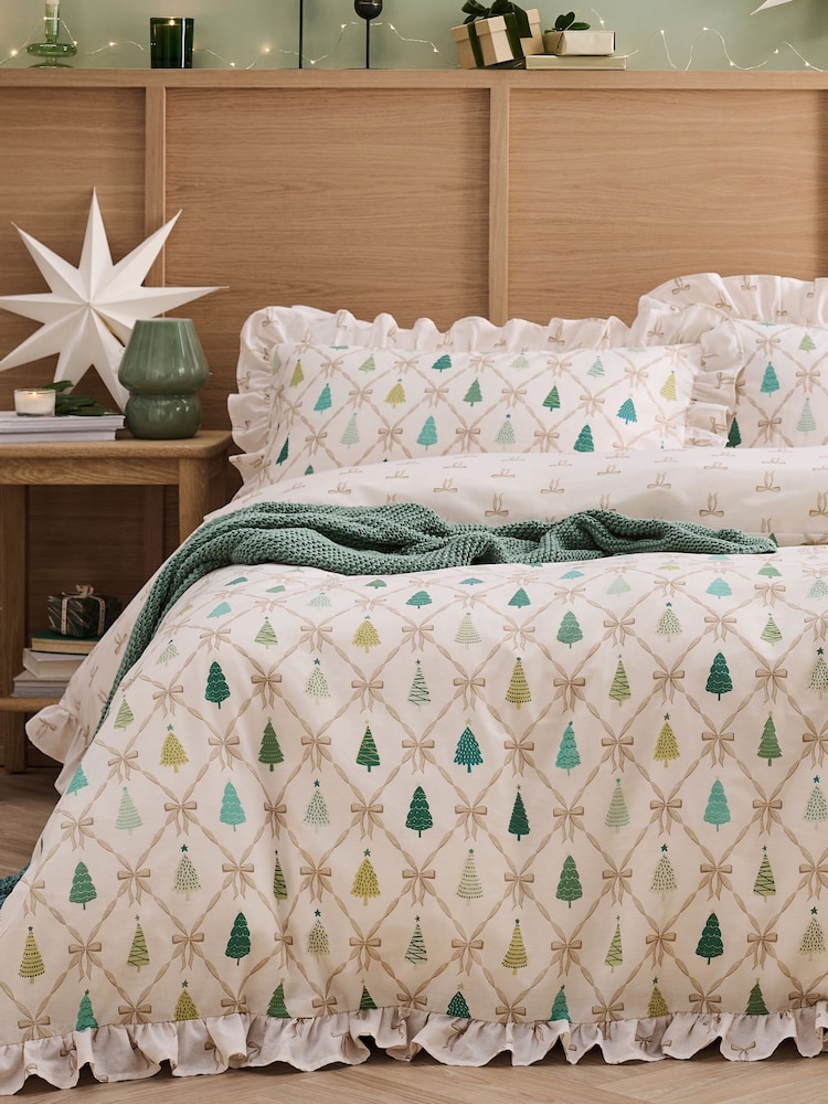 Copenhagen Home Deck The Halls Χριστουγεννιάτικο σετ παπλωματοθήκης και μαξιλαροθήκες - Εικόνα 1 από 4 Copenhagen Home Deck The Halls Χριστουγεννιάτικο σετ παπλωματοθήκης και μαξιλαροθήκες - Εικόνα 1 από 4