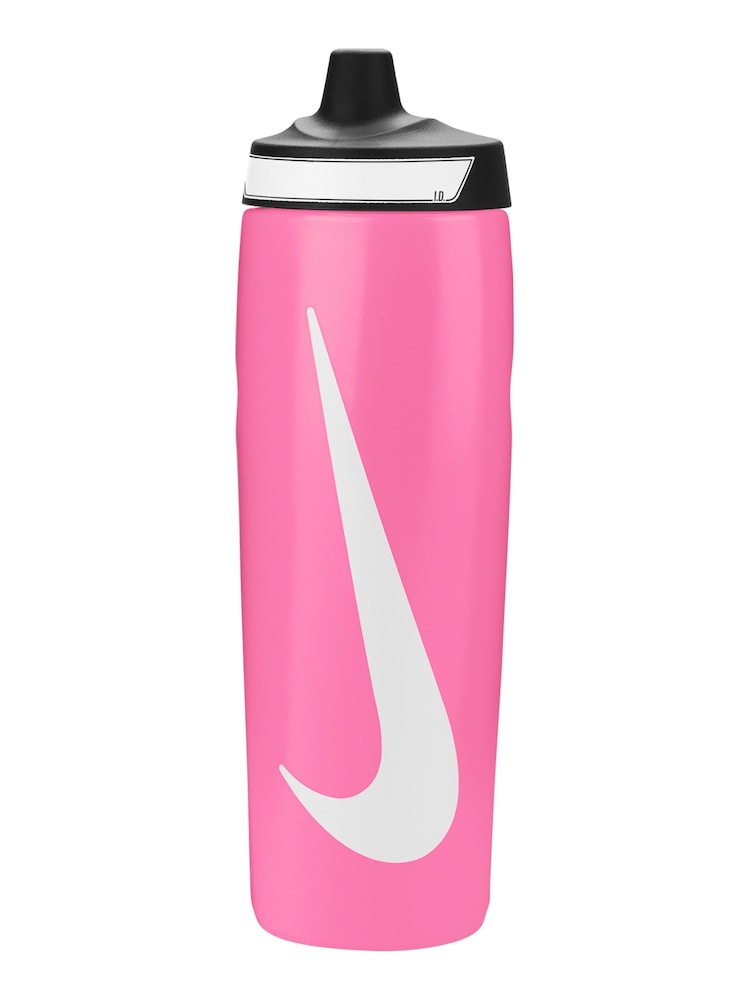 Nike Pink Refuel Grip Water Bottle 710ml - Image 1 of 2