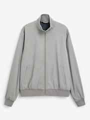 Grey Funnel Zip Through Jacket - Image 2 of 6