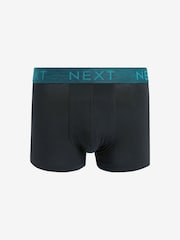 Black Rich Marl Waistband 4 pack Hipster Boxers - Image 2 of 7