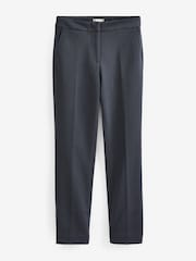 GANT Blue Jersey Cigarette Trousers - Image 6 of 6