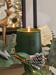 Bottle Green Country Luxe Winter Thyme Luxury Scented Candle - Image 1 of 3