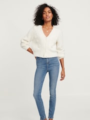Dark Blue Push-Up Skinny Jeans - Image 1 of 7