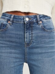 Dark Blue Push-Up Skinny Jeans - Image 4 of 7