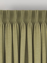 Olive Green Soho Made To Measure Curtains - Image 5 of 8