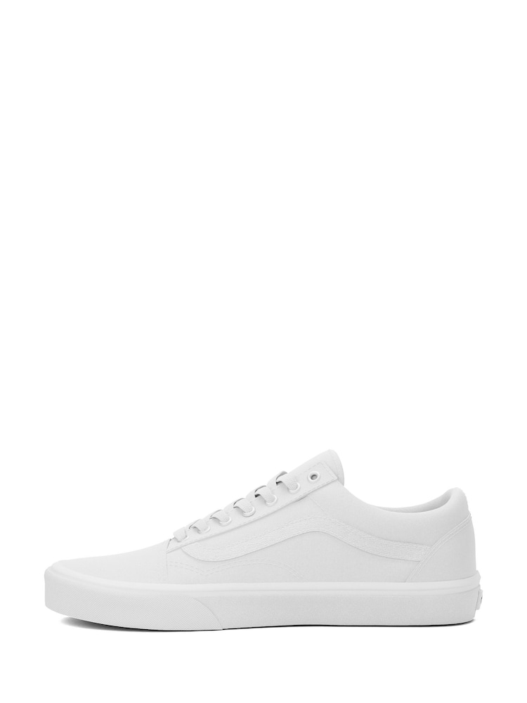 Белый с вырезами - Мужские кроссовки Vans Old Skool - Изображение 2 из 7