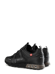 Cruyff Jet Black Interlace Montserrat Trainers - Image 4 of 4