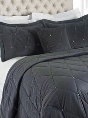 Riva Home Grey Diamanté Runner - Image 1 of 1