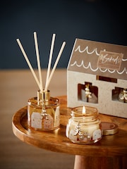Brown Baked Gingerbread 40ml Diffuser and Candle Set - Image 1 of 4
