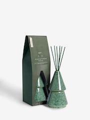 Green Christmas Tree Pine and Eucalyptus Fragranced Reed Diffuser and Candle Set - Image 4 of 5