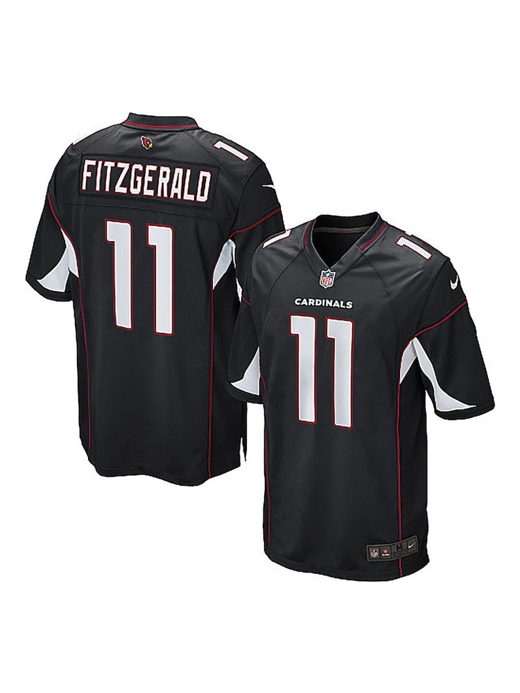 Nike Black NFL Arizona Cardinals Alternate Game Jersey - Larry Fitzgerald Youth - Image 1 of 1