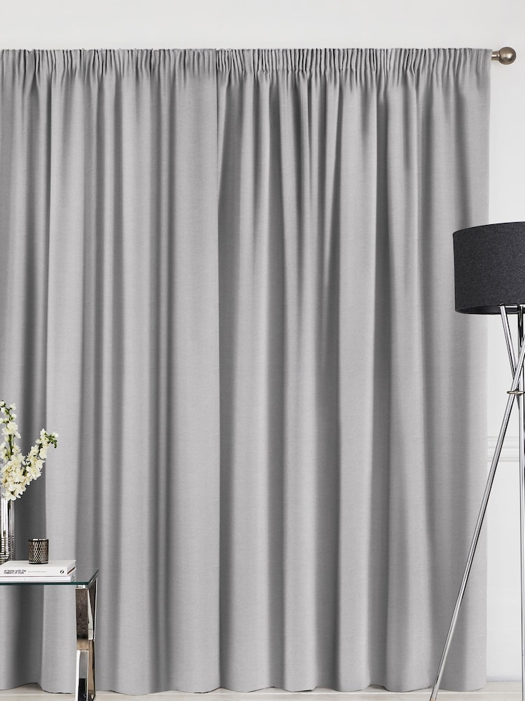 Fog Grey Soho Made To Measure Curtains - Image 2 of 8