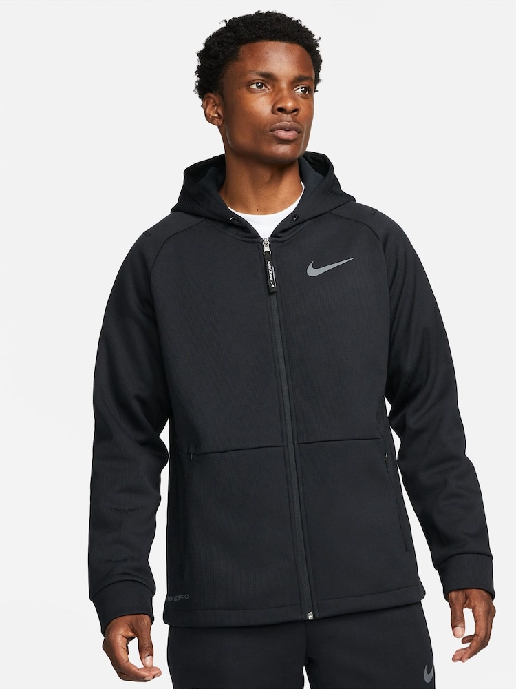 Nike Black/Grey Therma Sphere Training Jacket - Image 1 of 5