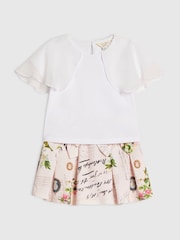 طقم Poetcore يضم توب وتنورة من River Island - صورة 3 من 5