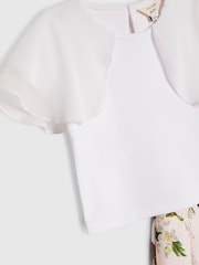 طقم Poetcore يضم توب وتنورة من River Island - صورة 4 من 5