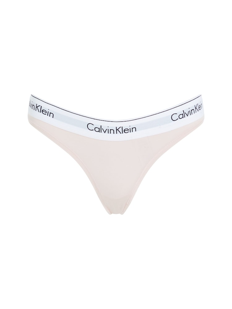 Calvin Klein Pink Modern Cotton Thong - Image 4 of 5