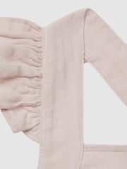 Reiss Pink Cerys 9-12 yrs Cotton Cross Back Dress - Image 6 of 6