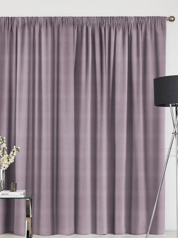 Mulberry Purple Soho Made To Measure Curtains - Image 2 of 8