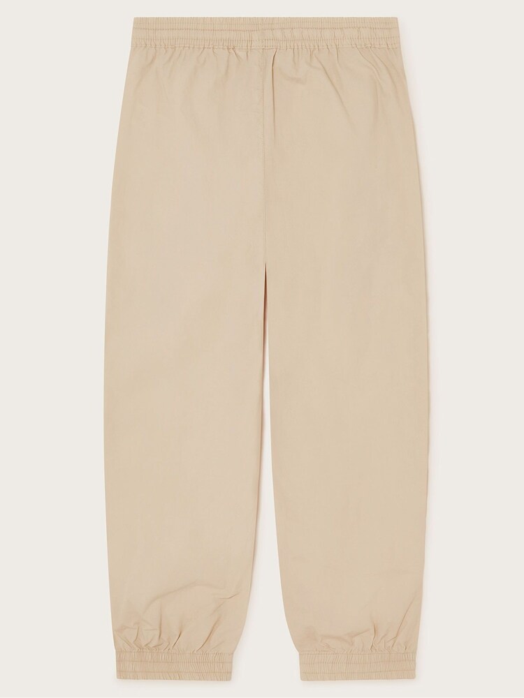 Monsoon Natural Embroidered Cargo Trousers - Image 2 of 3