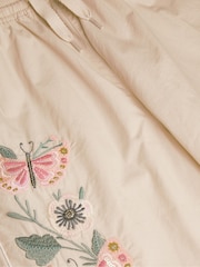 Monsoon Natural Embroidered Cargo Trousers - Image 3 of 3