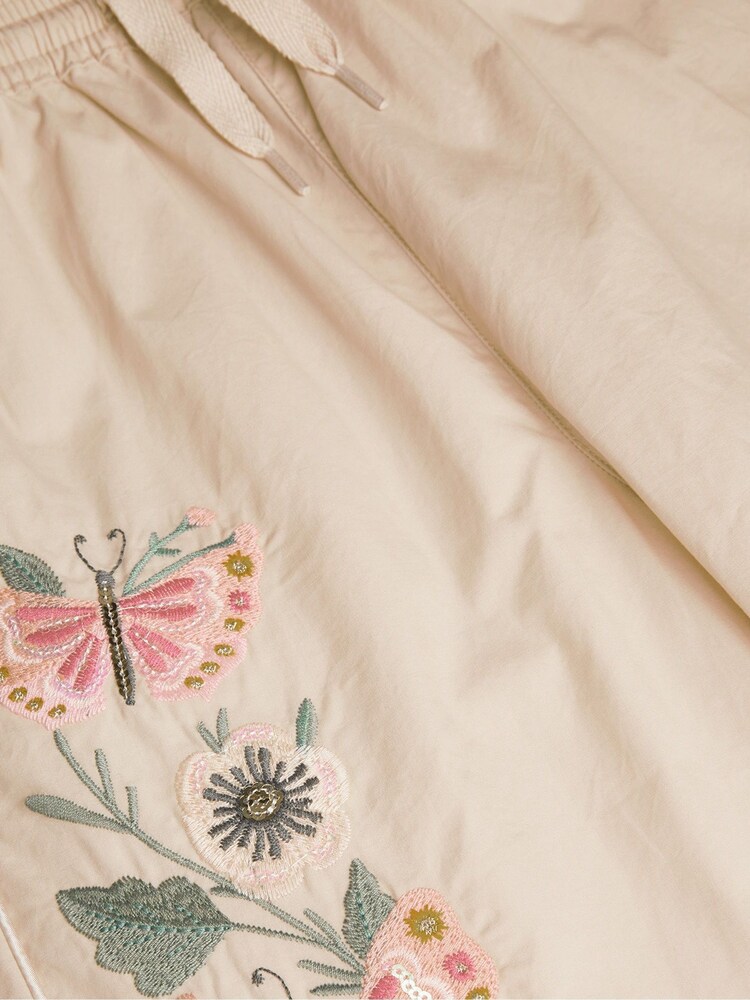 Monsoon Natural Embroidered Cargo Trousers - Image 3 of 3 Monsoon Natural Embroidered Cargo Trousers - Image 3 of 3