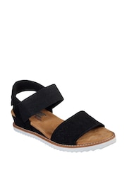 Skechers Black Womens Desert Kiss Sandals - Image 3 of 5
