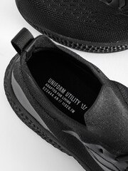 Black Knitted Trainers - Image 6 of 7