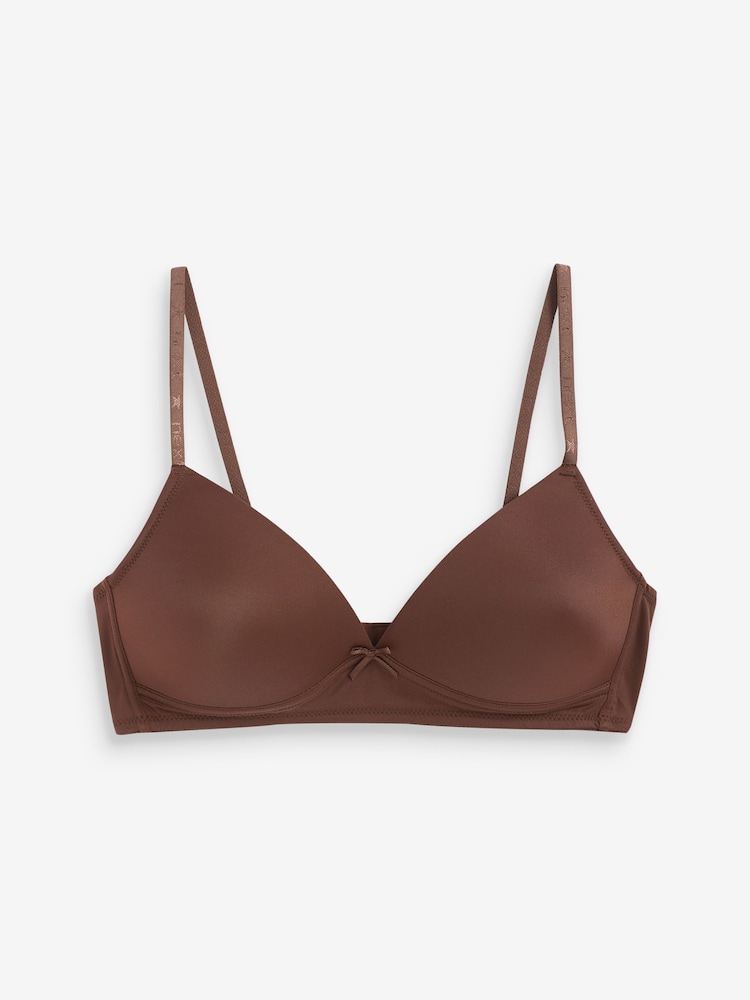 Truffle Brown Trainer Bras 2 Pack - Image 2 of 4