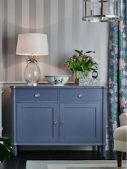 Laura Ashley Dusky Seaspray Henshaw Two Doors Two Drawers Sideboard - Image 2 of 6