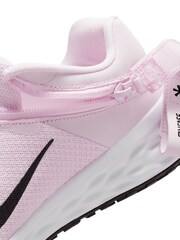 Nike Pink Revolution 6 FlyEase Easy On/Off Trainers - Image 10 of 10