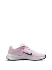 Nike Pink Revolution 6 FlyEase Easy On/Off Trainers - Image 3 of 10