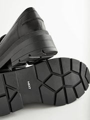 Black Forever Comfort® Leather Chunky Loafers - Image 8 of 8