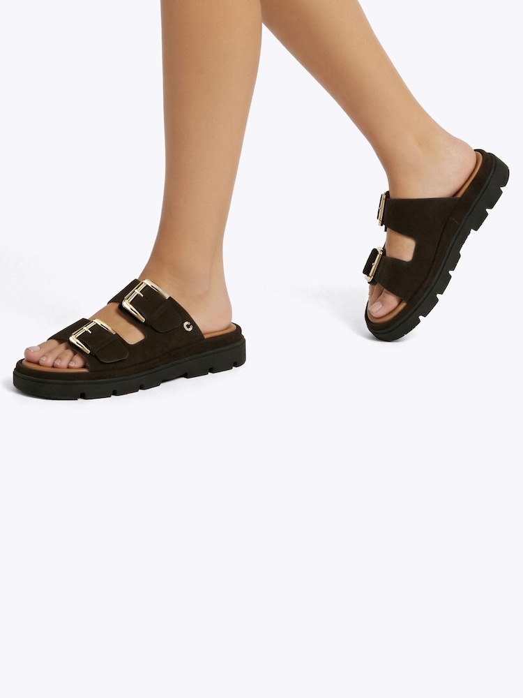 Sjokoladebrun - Carvela Comfort Paviljong Sandaler - Bilde 1 av 5