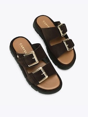 Sjokoladebrun - Carvela Comfort Paviljong Sandaler - Bilde 3 av 5