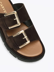 Sjokoladebrun - Carvela Comfort Paviljong Sandaler - Bilde 5 av 5