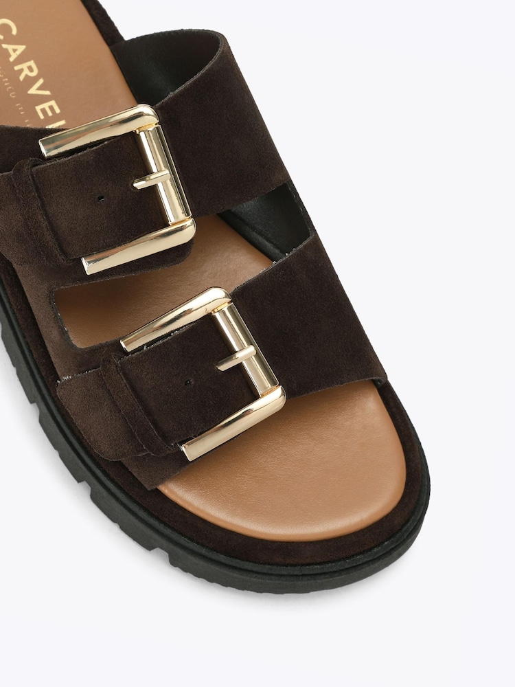 Sjokoladebrun - Carvela Comfort Paviljong Sandaler - Bilde 5 av 5