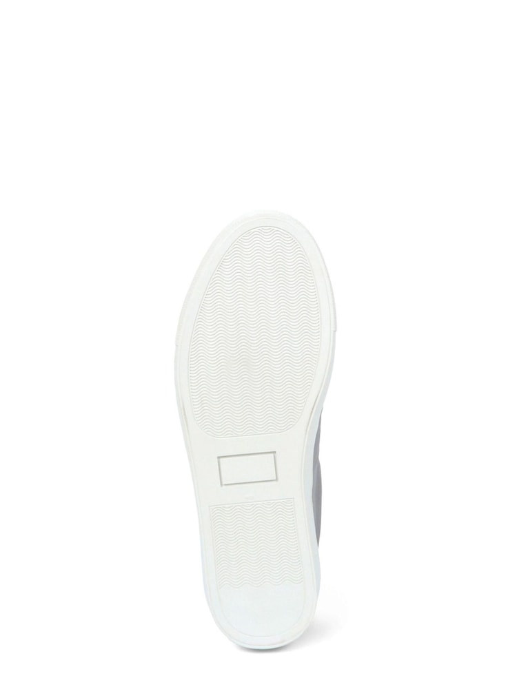 Jones Bootmaker Grey Telford Recycled Polyester Trainers - Image 5 of 5