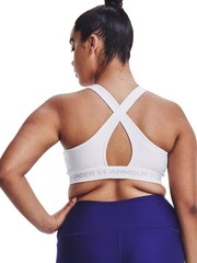 Under Armour Crossback Mid Support Bra - Image 6 of 10