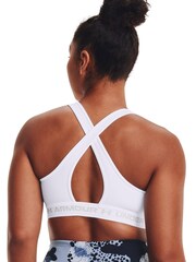 Under Armour Crossback Mid Support Bra - Image 8 of 10